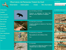 Tablet Screenshot of naturedugard.org